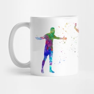 Sports referee in watercolor Mug